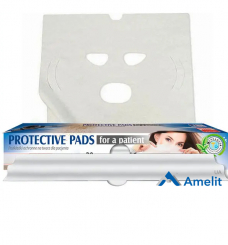 Накладки на обличчя пацієнта PROTECTIVE PADS for a patient (Cerkamed), 1 пак.